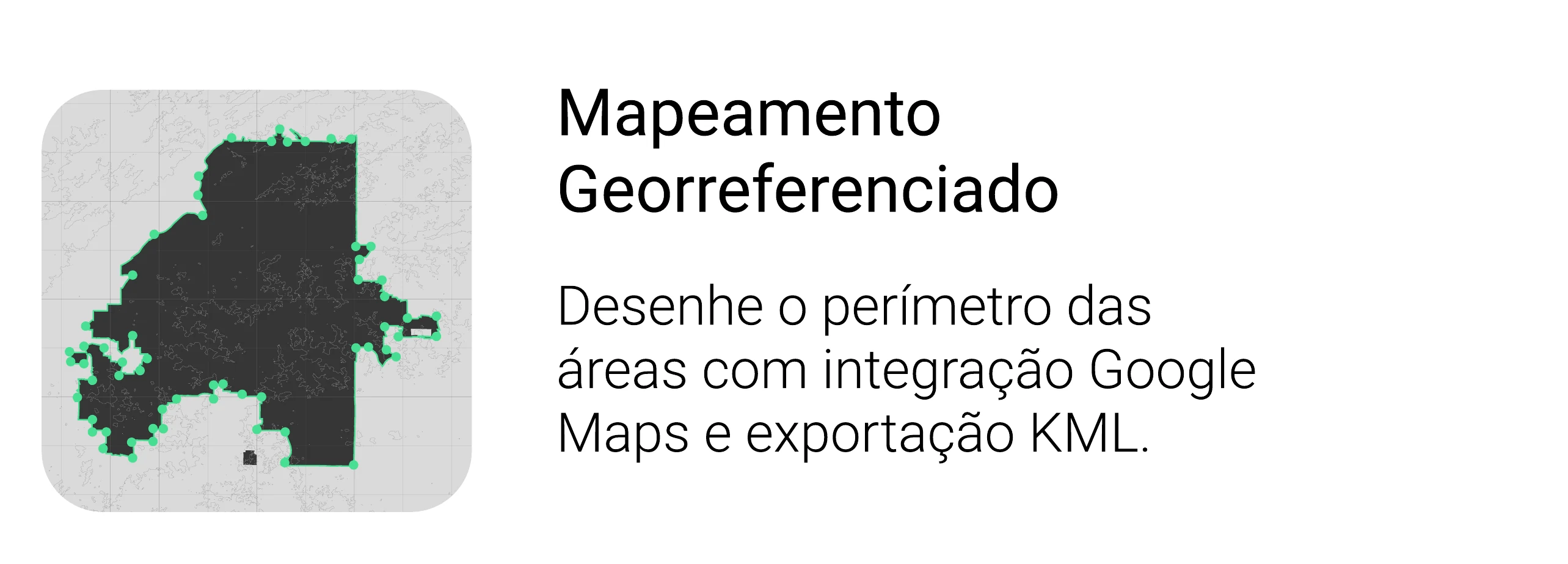 Mapeamento georreferenciado de áreas no Force Agro